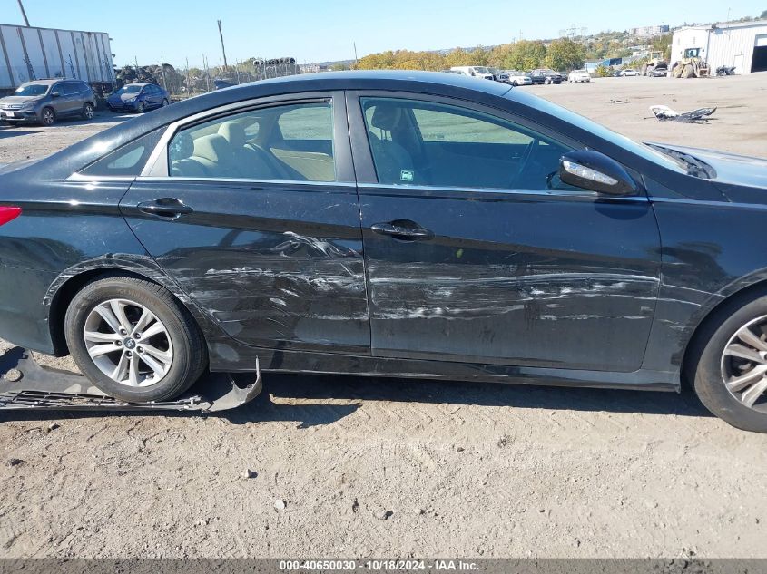 2014 Hyundai Sonata Gls VIN: 5NPEB4AC4EH896345 Lot: 40650030