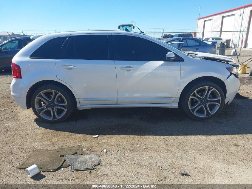 2013 Ford Edge Sport VIN: 2FMDK3AK1DBC66074 Lot: 40650040