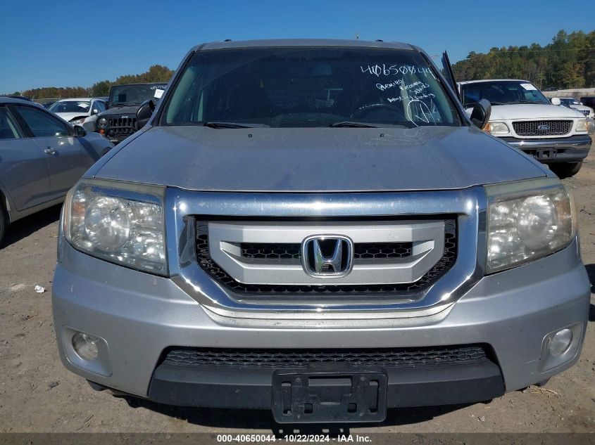 2010 Honda Pilot Ex-L VIN: 5FNYF4H63AB033207 Lot: 40650044