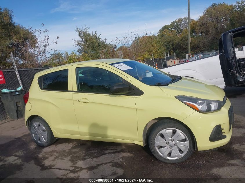 2017 Chevrolet Spark Ls Cvt VIN: KL8CB6SA4HC732568 Lot: 40650051