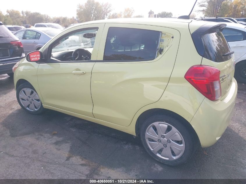 2017 Chevrolet Spark Ls Cvt VIN: KL8CB6SA4HC732568 Lot: 40650051