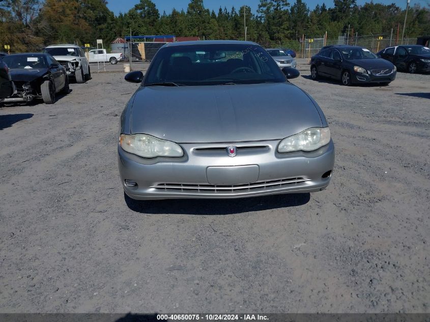 2005 Chevrolet Monte Carlo Ls VIN: 2G1WW12E659159716 Lot: 40650075