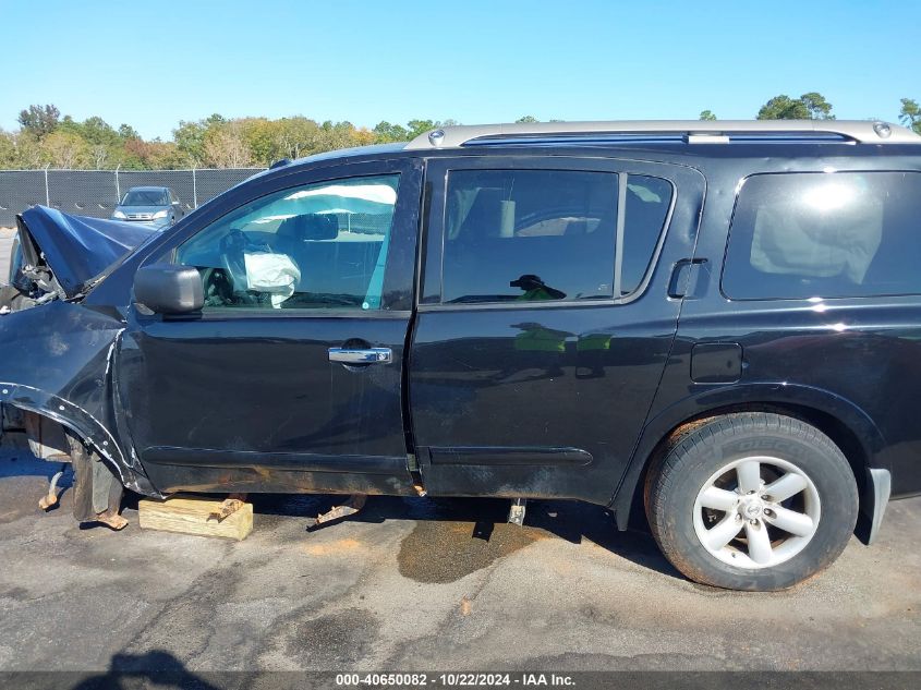 2015 Nissan Armada Sv VIN: 5N1BA0ND4FN604059 Lot: 40650082