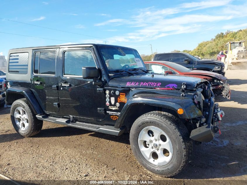 2015 Jeep Wrangler Unlimited Sahara VIN: 1C4BJWEG9FL713162 Lot: 40650087