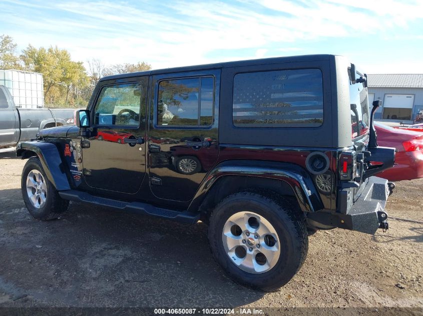 2015 Jeep Wrangler Unlimited Sahara VIN: 1C4BJWEG9FL713162 Lot: 40650087