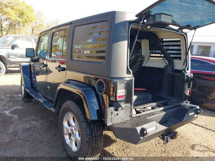 2015 Jeep Wrangler Unlimited Sahara VIN: 1C4BJWEG9FL713162 Lot: 40650087