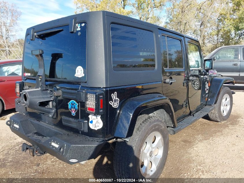 2015 Jeep Wrangler Unlimited Sahara VIN: 1C4BJWEG9FL713162 Lot: 40650087