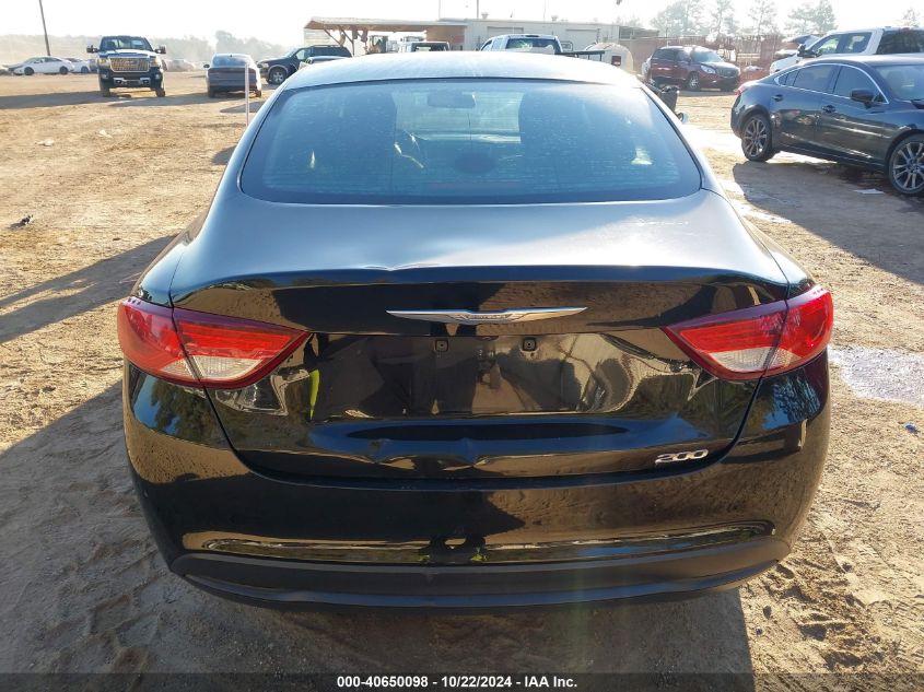 2016 Chrysler 200 Touring VIN: 1C3CCCFB8GN192753 Lot: 40650098