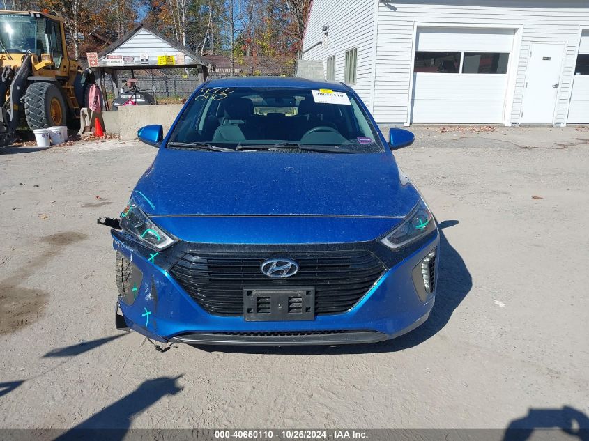 2018 Hyundai Ioniq Hybrid Limited VIN: KMHC85LC6JU101932 Lot: 40650110