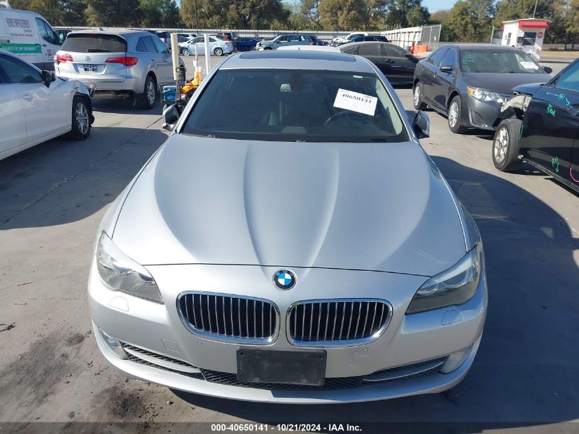 2012 BMW 528I xDrive VIN: WBAXH5C58CDW09844 Lot: 40650141