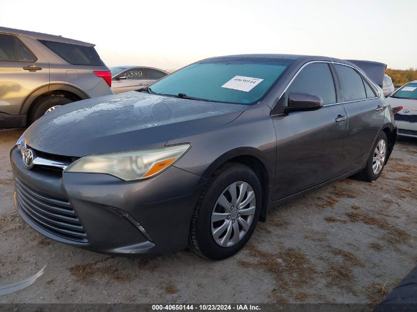 VIN 4T1BF1FK7FU108344 2015 Toyota Camry, LE no.2