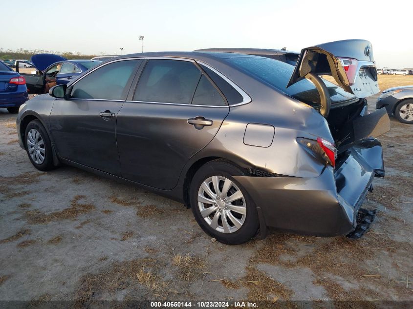 VIN 4T1BF1FK7FU108344 2015 Toyota Camry, LE no.3