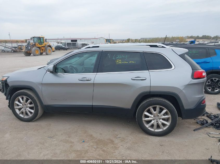 2016 Jeep Cherokee Limited VIN: 1C4PJMDS1GW131668 Lot: 40650151