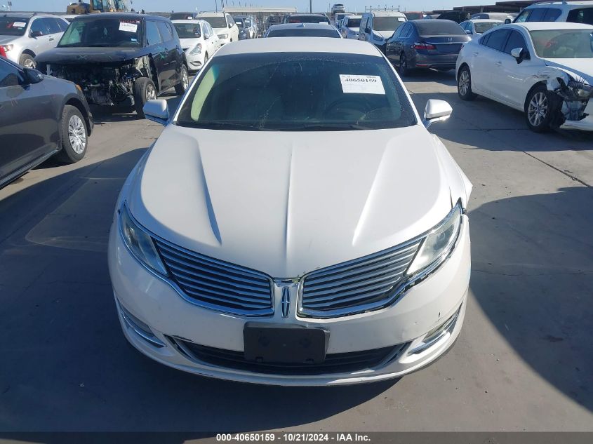 2015 Lincoln Mkz VIN: 3LN6L2G99FR600411 Lot: 40650159