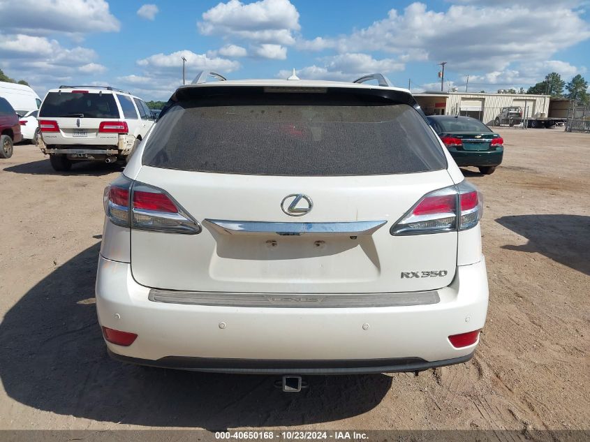 2013 Lexus Rx 350 VIN: 2T2ZK1BA5DC092212 Lot: 40650168