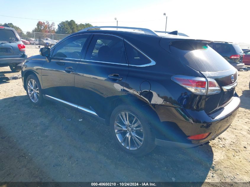 VIN 2T2BK1BAXEC236548 2014 Lexus RX, 350 no.3