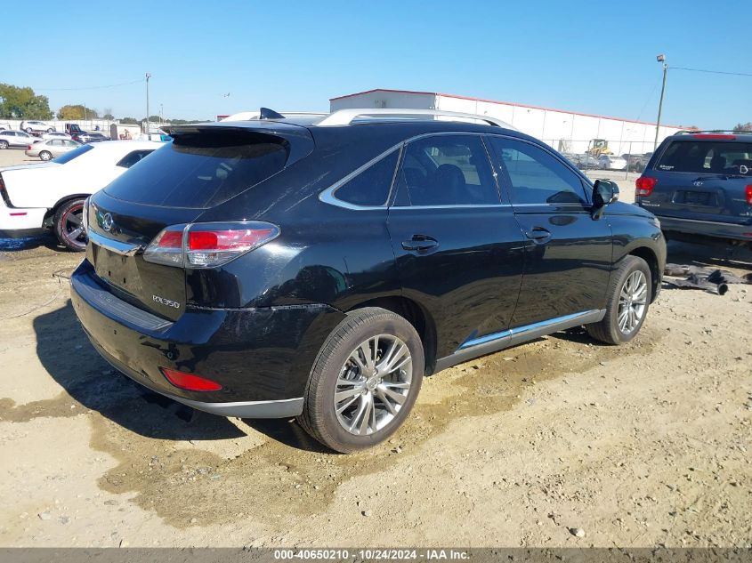 VIN 2T2BK1BAXEC236548 2014 Lexus RX, 350 no.4