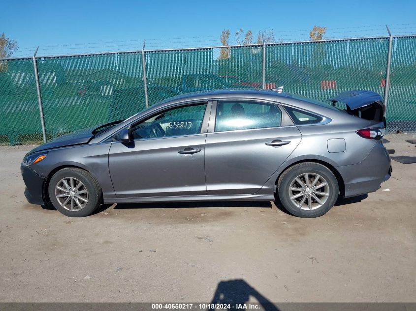 2018 Hyundai Sonata Se VIN: 5NPE24AF9JH693472 Lot: 40650217