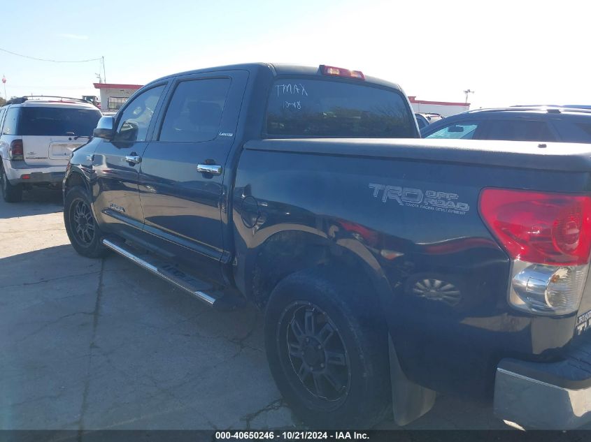 2007 Toyota Tundra Limited 5.7L V8 VIN: 5TBEV58117S456414 Lot: 40650246