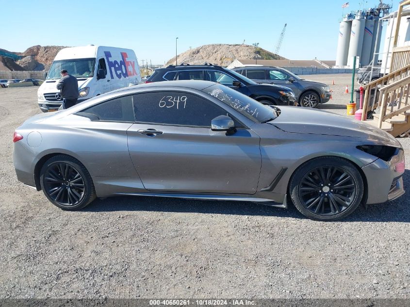 2019 Infiniti Q60 3.0T Luxe VIN: JN1EV7ELXKM291186 Lot: 40650261