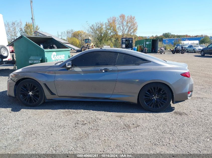 2019 Infiniti Q60 3.0T Luxe VIN: JN1EV7ELXKM291186 Lot: 40650261