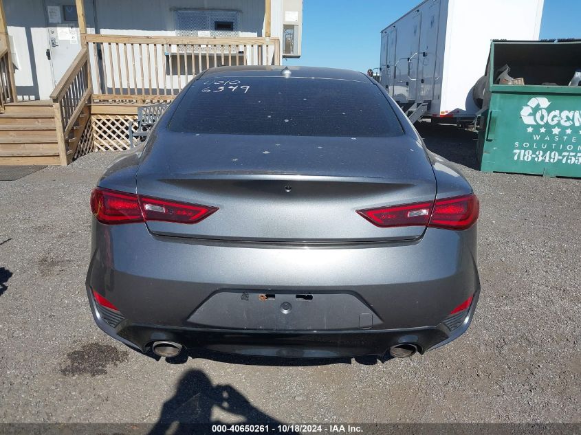 2019 Infiniti Q60 3.0T Luxe VIN: JN1EV7ELXKM291186 Lot: 40650261