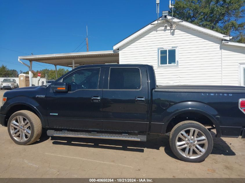 2013 Ford F-150 Limited VIN: 1FTFW1ET8DFA48267 Lot: 40650264