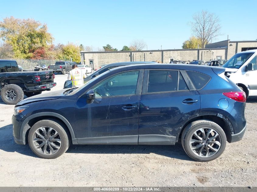 2016 Mazda Cx-5 Grand Touring VIN: JM3KE4DYXG0897881 Lot: 40650289