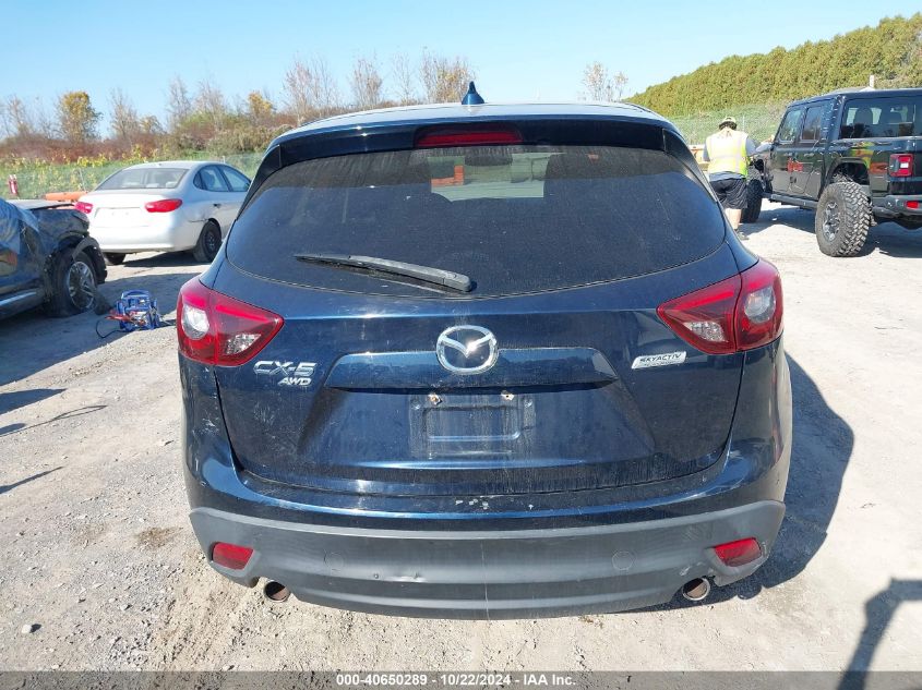 2016 Mazda Cx-5 Grand Touring VIN: JM3KE4DYXG0897881 Lot: 40650289