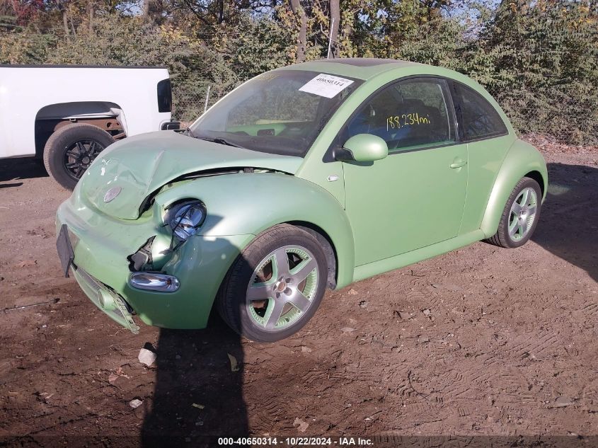 2003 Volkswagen New Beetle Gls 1.8T VIN: 3VWCD21C93M400448 Lot: 40650314