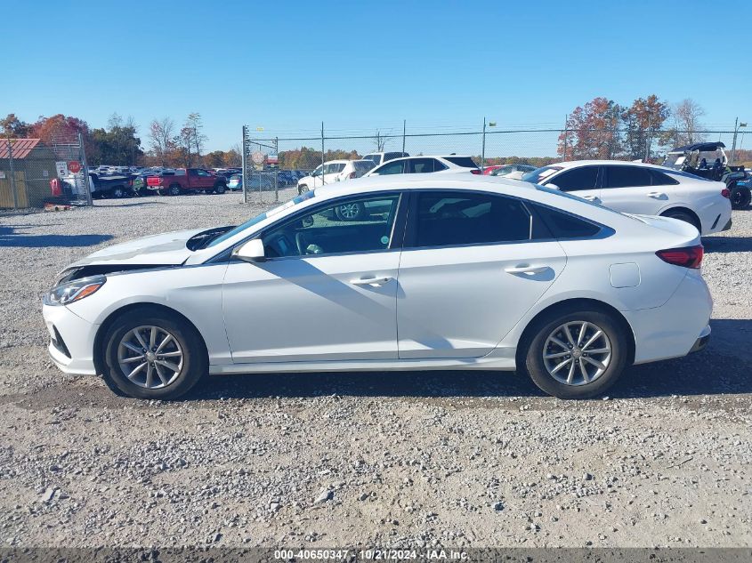 2018 Hyundai Sonata Se VIN: 5NPE24AF9JH619744 Lot: 40650347