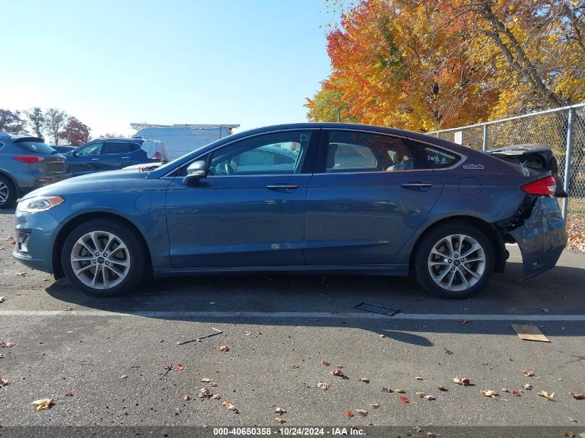 VIN 3FA6P0SU7KR185307 2019 Ford Fusion, Energi Tita... no.14