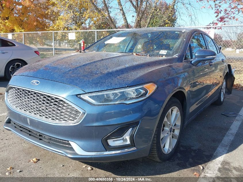 VIN 3FA6P0SU7KR185307 2019 Ford Fusion, Energi Tita... no.2