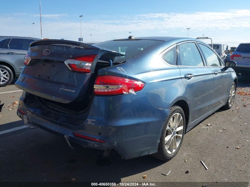 VIN 3FA6P0SU7KR185307 2019 Ford Fusion, Energi Tita... no.4