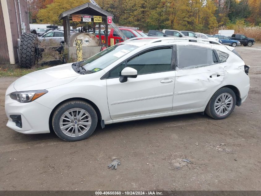 2017 Subaru Impreza 2.0I Premium VIN: 4S3GTAB6XH3714662 Lot: 40650360