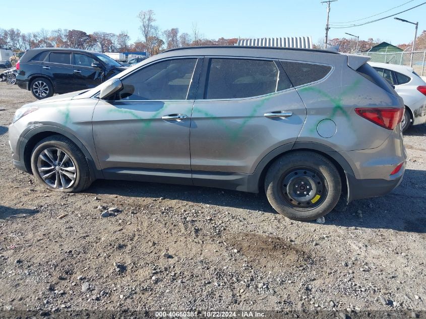 2018 Hyundai Santa Fe Sport 2.0T VIN: 5XYZUDLA5JG549437 Lot: 40650381