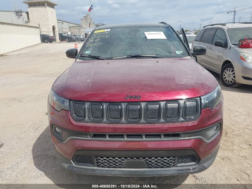 2022 Jeep Compass Altitude 4X4 VIN: 3C4NJDBB9NT196197 Lot: 40650391