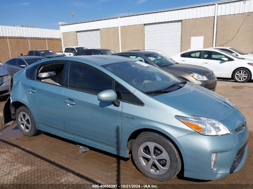 2015 Toyota Prius VIN: JTDKN3DU4F1950633 Lot: 40650397