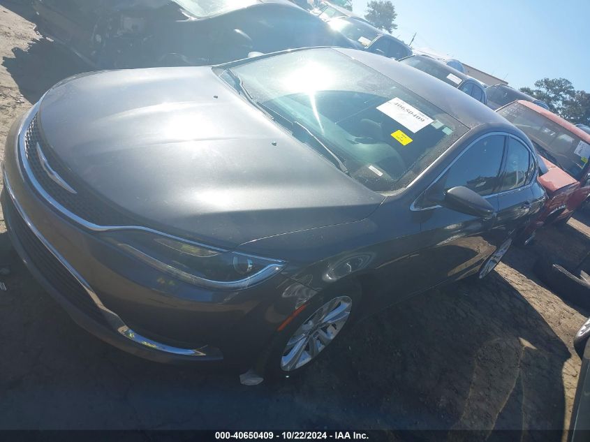 2015 CHRYSLER 200 LIMITED - 1C3CCCAB1FN604212