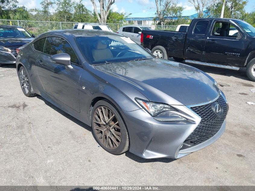 VIN JTHHE5BC0F5002348 2015 Lexus RC, 350 no.1