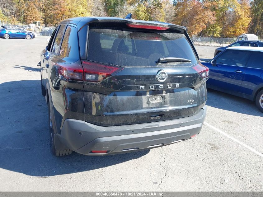 2021 Nissan Rogue S Intelligent Awd VIN: 5N1AT3AB1MC807060 Lot: 40650478