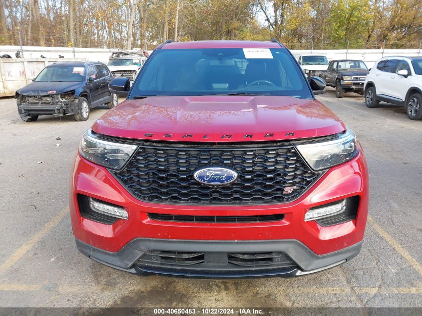 2022 Ford Explorer St VIN: 1FM5K8GC0NGA60062 Lot: 40650483