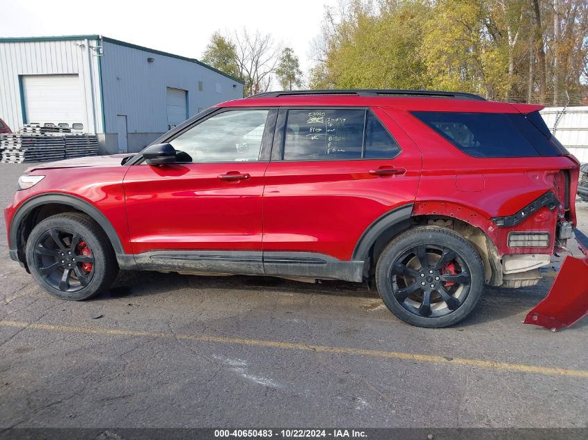 2022 Ford Explorer St VIN: 1FM5K8GC0NGA60062 Lot: 40650483