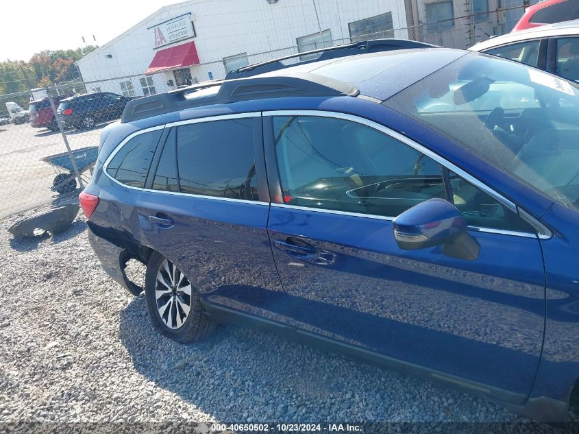 2017 Subaru Outback 2.5I Limited VIN: 4S4BSAKC6H3239851 Lot: 40650502