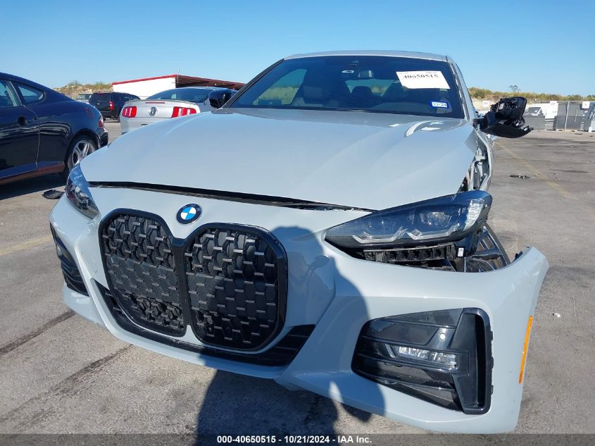 2023 BMW 430I VIN: WBA53AP02PCL76617 Lot: 40650515