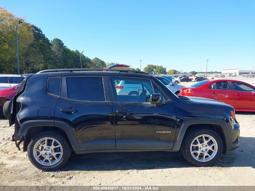 2019 Jeep Renegade Latitude Fwd VIN: ZACNJABBXKPK07206 Lot: 40650517