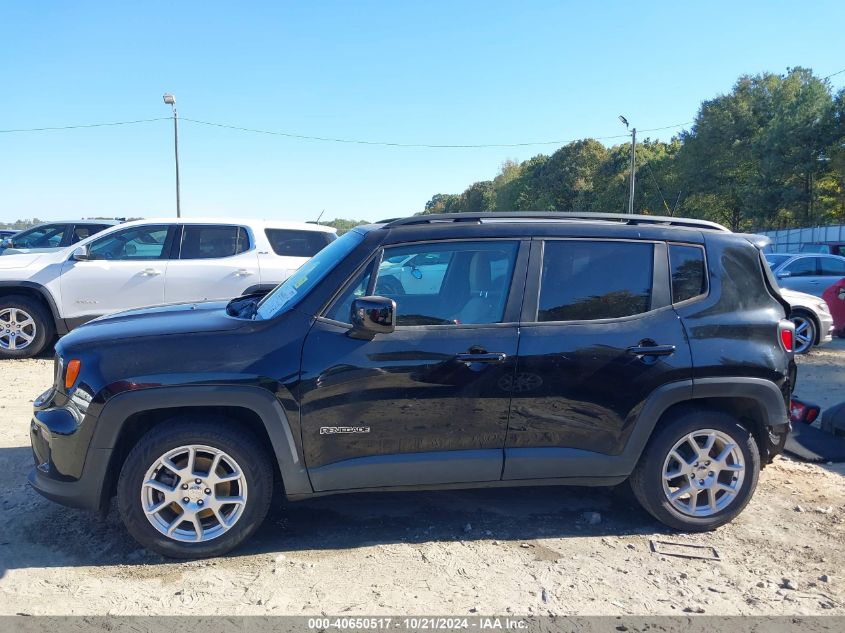 2019 Jeep Renegade Latitude Fwd VIN: ZACNJABBXKPK07206 Lot: 40650517