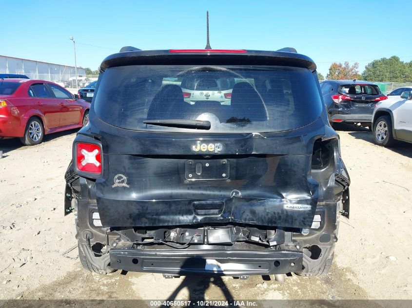 2019 Jeep Renegade Latitude Fwd VIN: ZACNJABBXKPK07206 Lot: 40650517