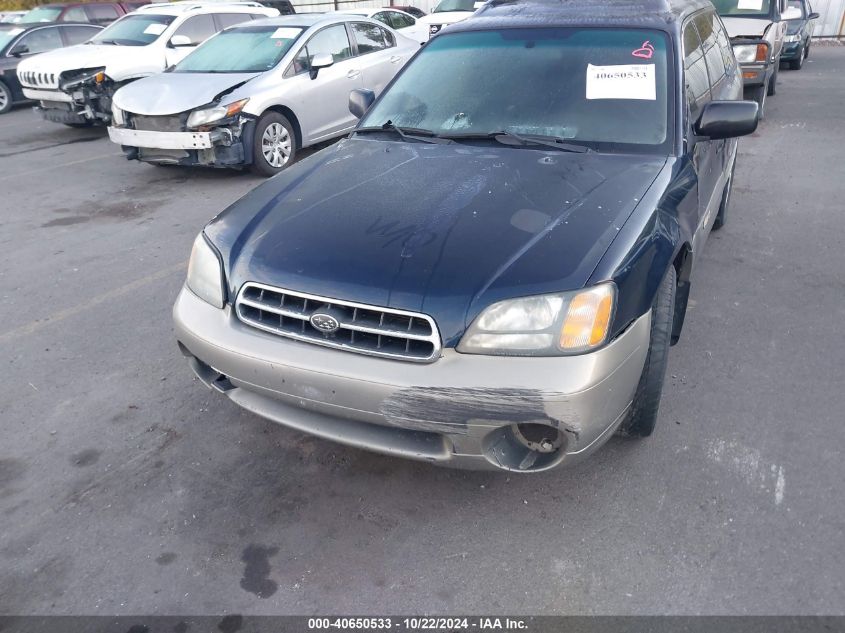 2001 Subaru Outback VIN: 4S3BH475817617158 Lot: 40650533