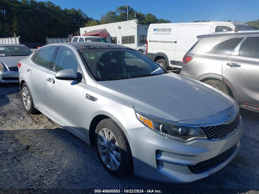 2018 Kia Optima Ex VIN: 5XXGU4L38JG239134 Lot: 40650553